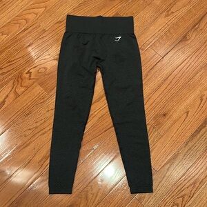 Gymshark all black leggings- like new!